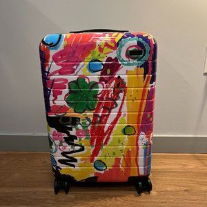 AWAY LIMITED Edition Multicolor Graffiti-Print Carry-On Suitcase